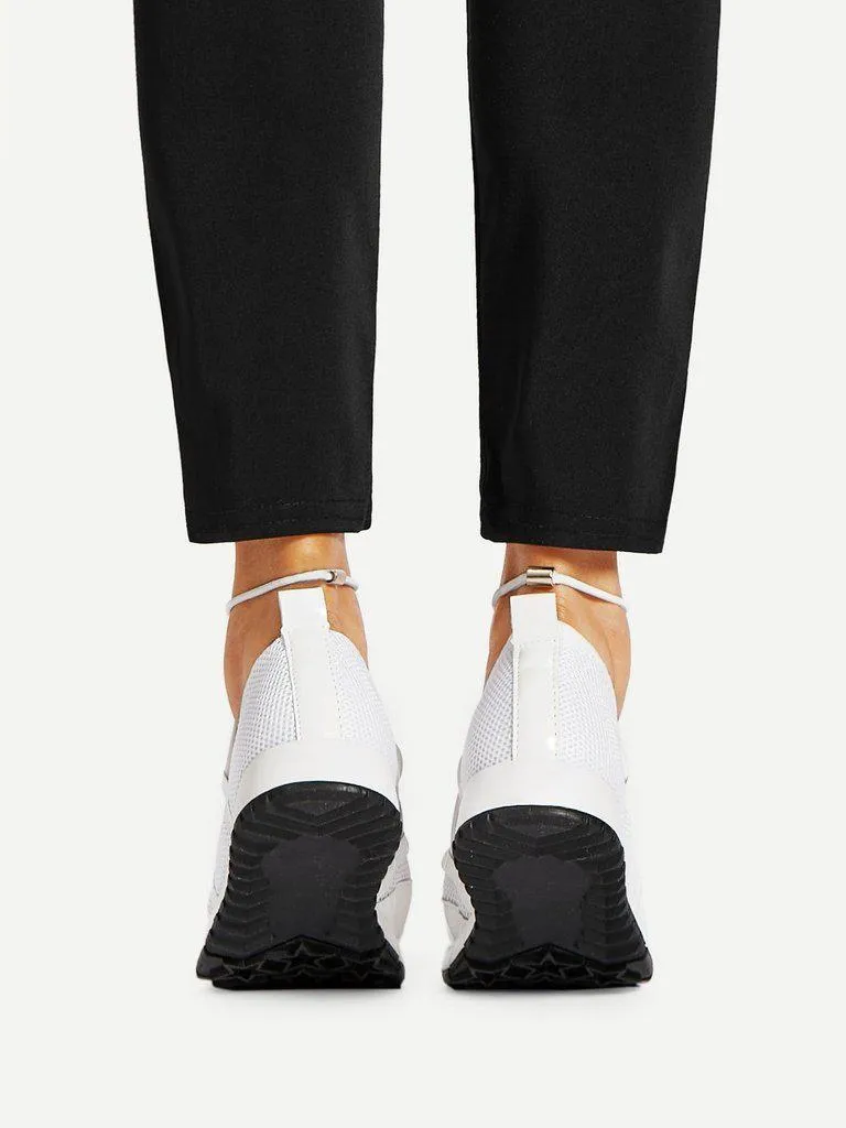 Net Surface Low Top Sneakers