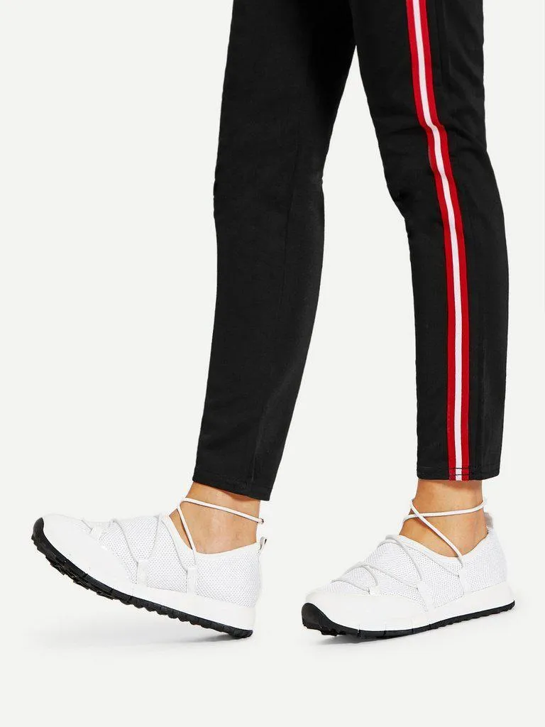 Net Surface Low Top Sneakers