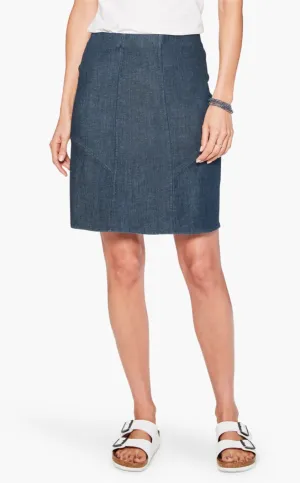 Nic Zoe Seams To Be Denim Skirt