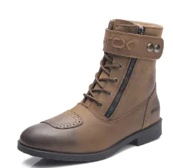 Nomadic Soul- Arcx Leather Motorcycle Riding Boots