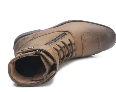 Nomadic Soul- Arcx Leather Motorcycle Riding Boots