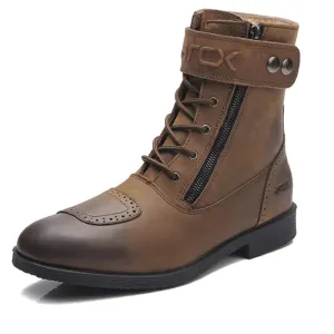Nomadic Soul- Arcx Leather Motorcycle Riding Boots
