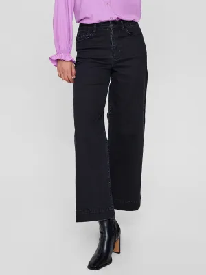 Nuparis Cropped Jeans - Black