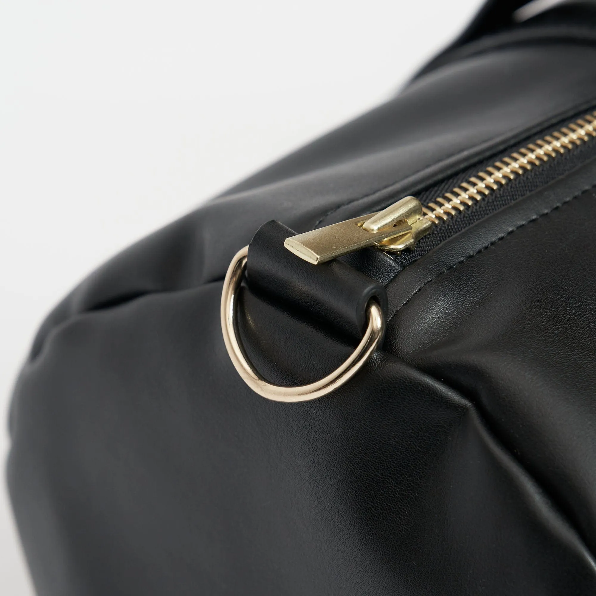 Oleatex Vegan Olive Leather Classic Weekender | Night Black