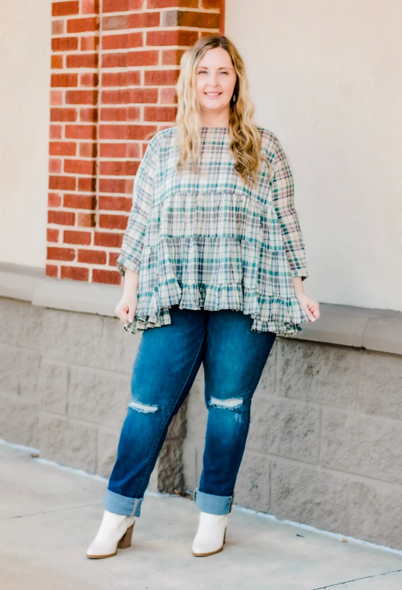 On Top of the World in Teal