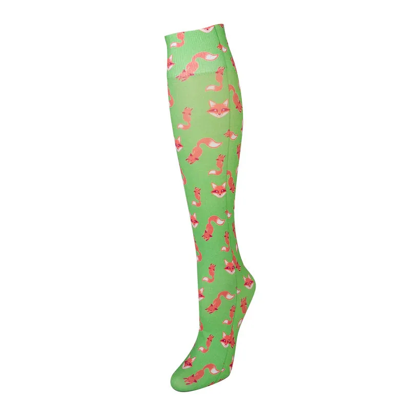Ovation Ladies Patterned Zocks Riding Boot Socks