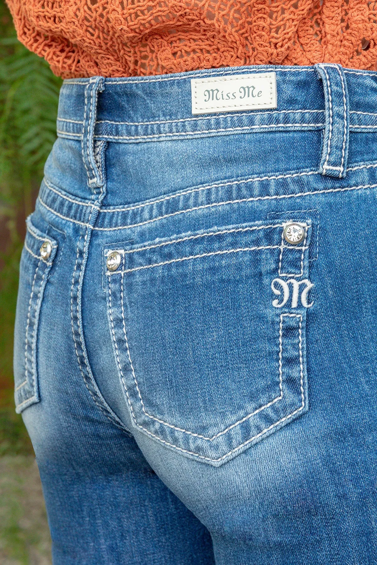 Paisley Super Flare Denim