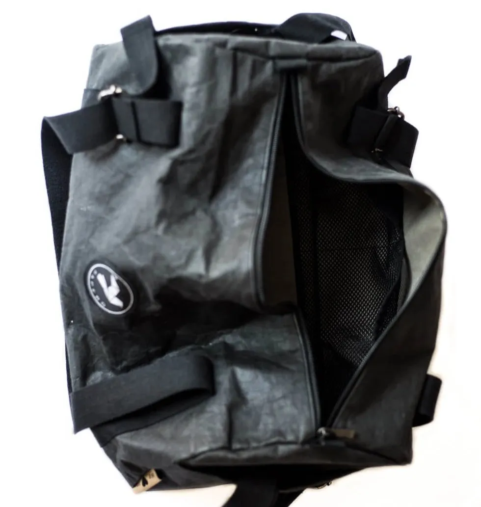PAPERO Reise.- Sporttasche  PANTHER Multitalent aus Papier ♻ leicht, robust und wasserfest