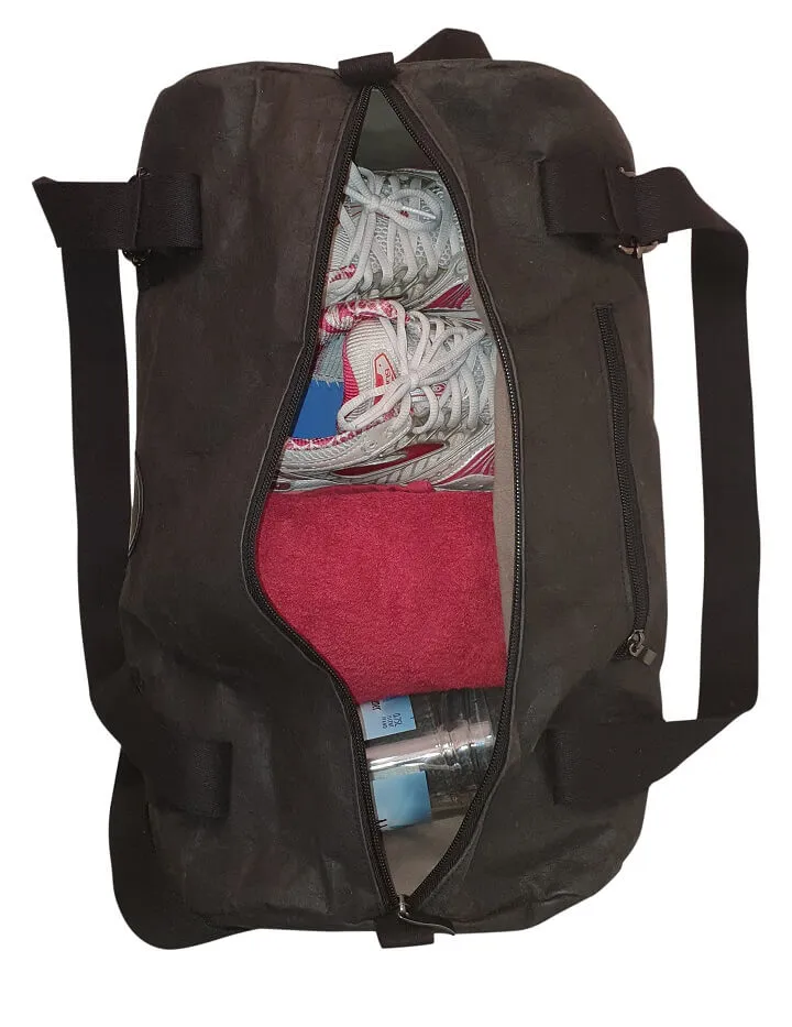 PAPERO Reise.- Sporttasche  PANTHER Multitalent aus Papier ♻ leicht, robust und wasserfest