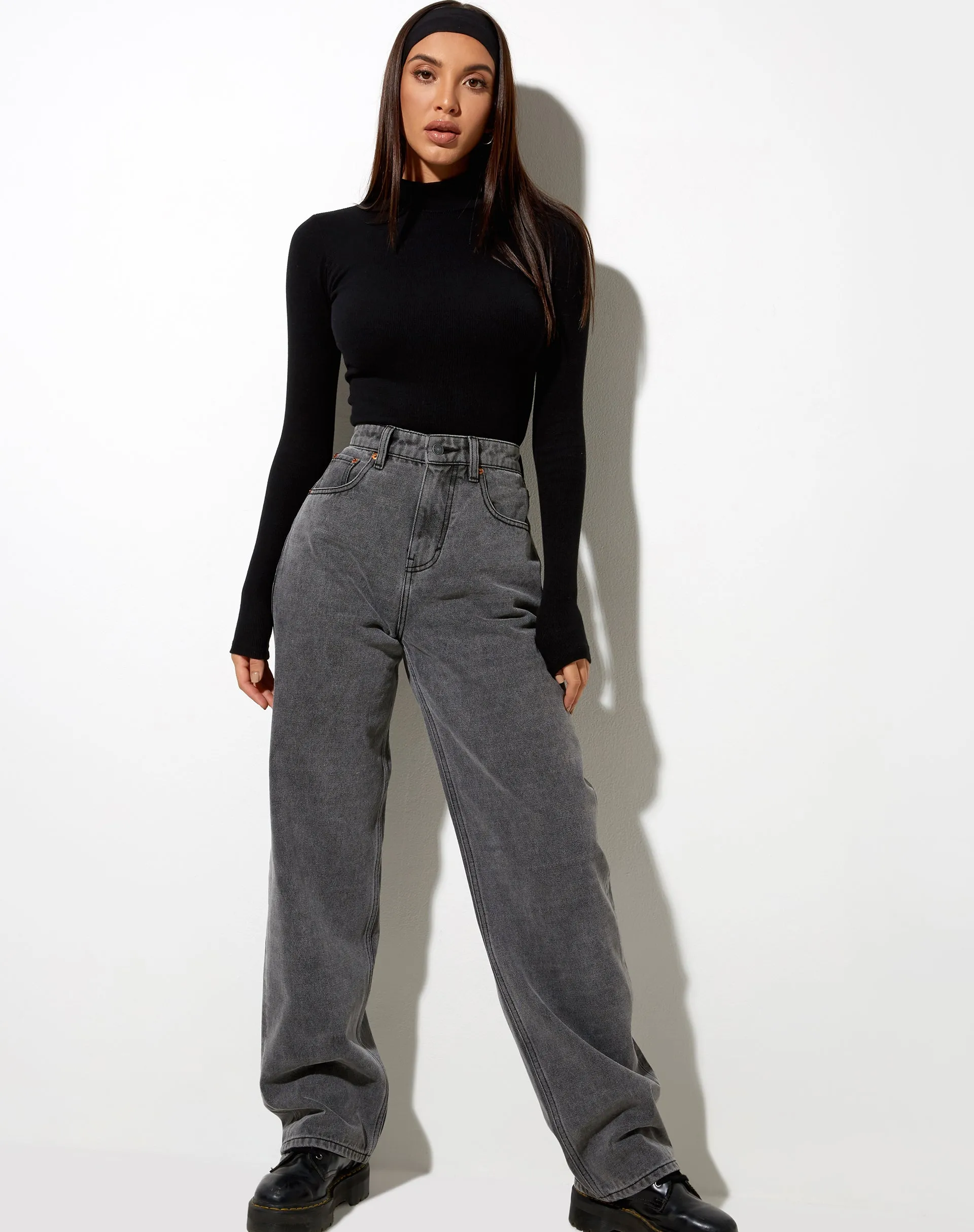 Parallel Jeans in Smoke Grey