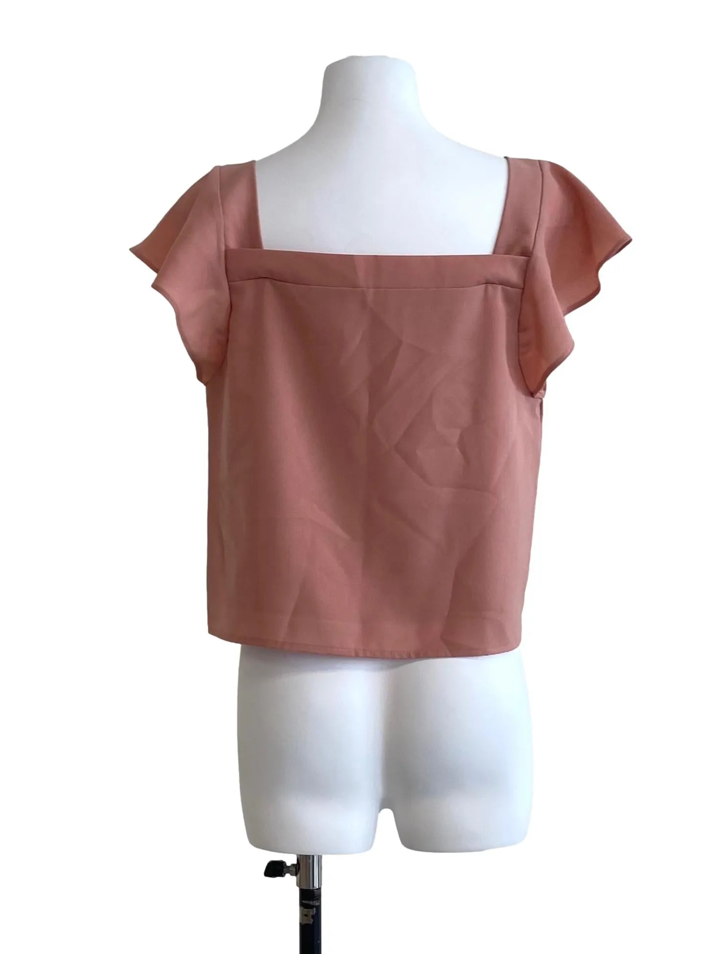 Peach Flower Crop Top
