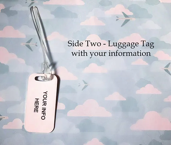 Photo Luggage Tag-Custom with your Photo and Personal Info