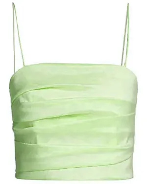 Pistachio Tita Cropped Top