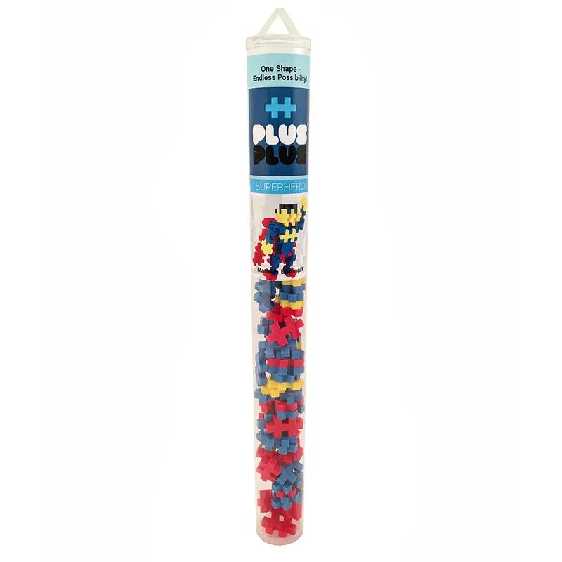 Plus-Plus Tube - SuperHero