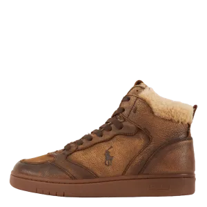 Polo Crt Hgh-sneakers-low Top  Brown