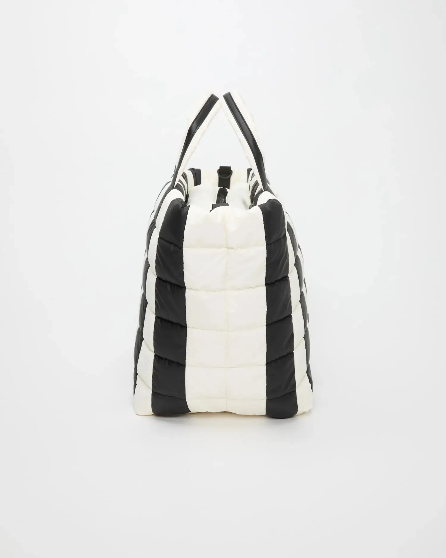 Porter Weekender Black - Marshmallow Stripes