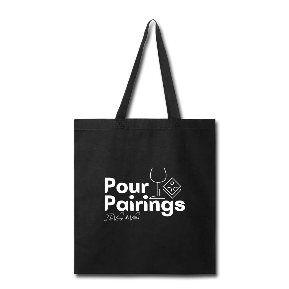 Pour Pairings Canvas Shopper