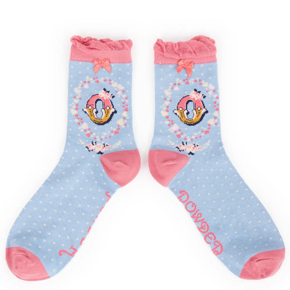 Powder Initial O Ankle Socks