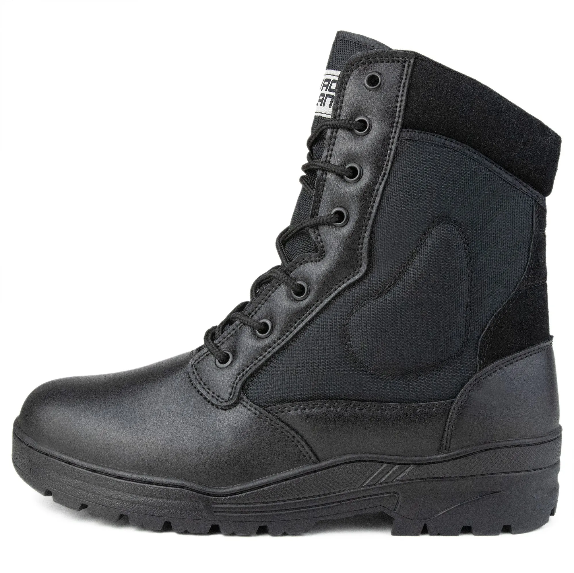 Pro Black Leather Patrol Boots