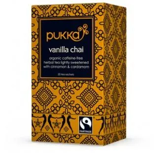 Pukka Vanilla Chai Herbal Tea (20 Sachets)