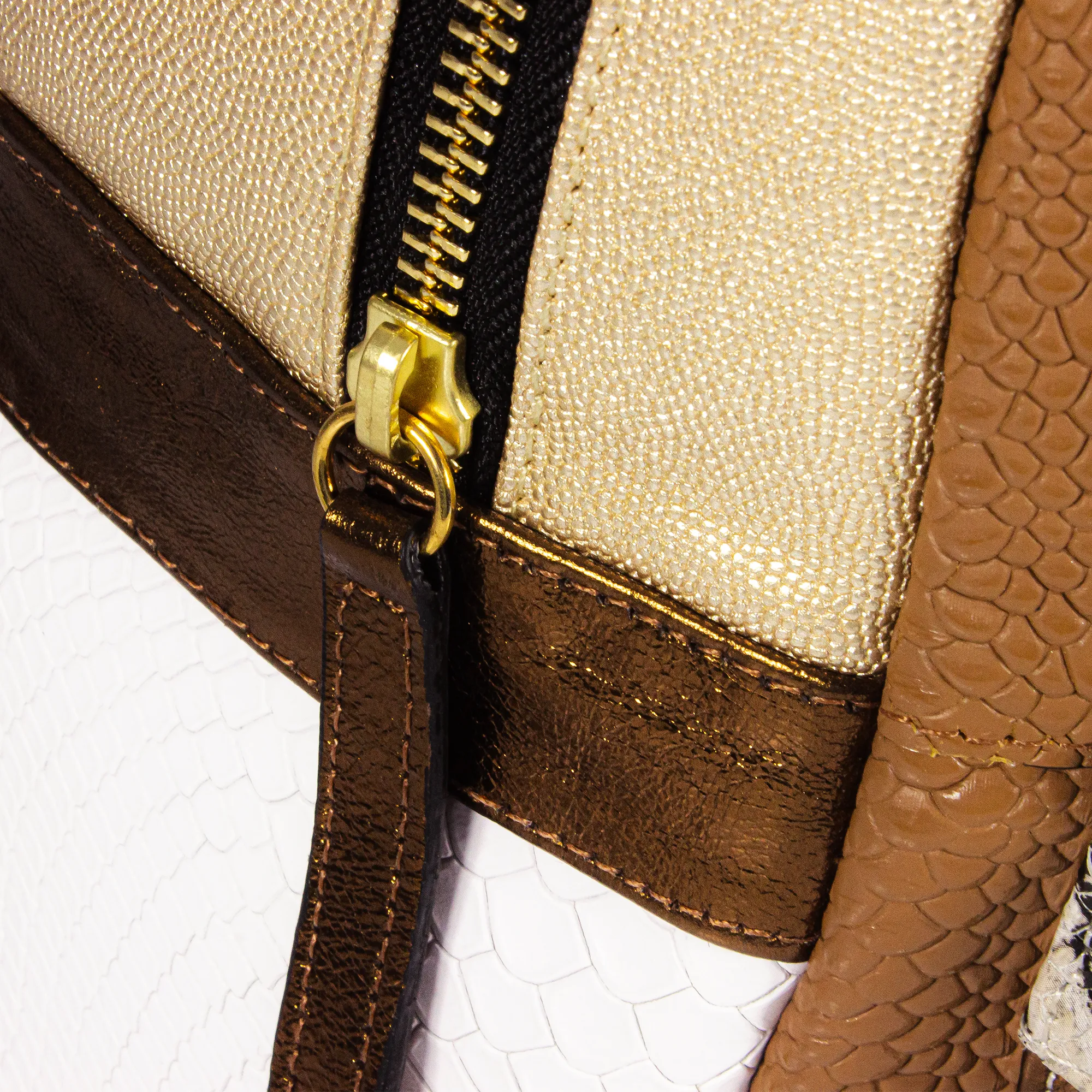 "ANGELICA" LEATHER BACKPACK