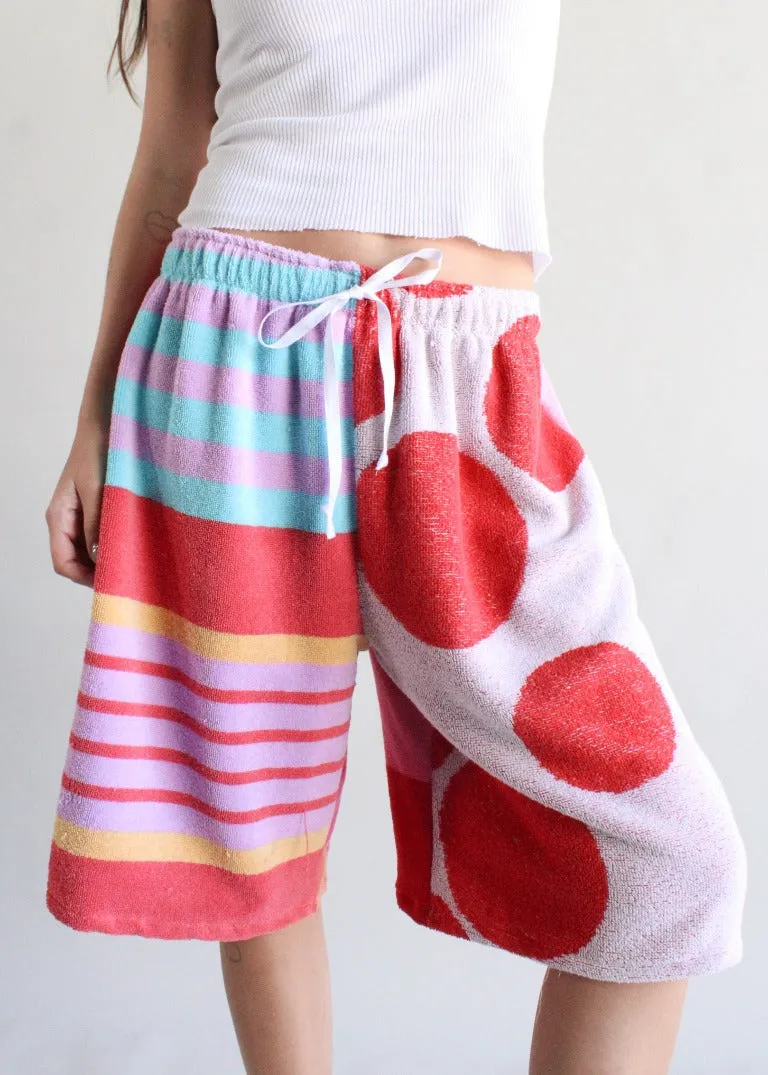 RCYCLD Terry Wide Leg Jort