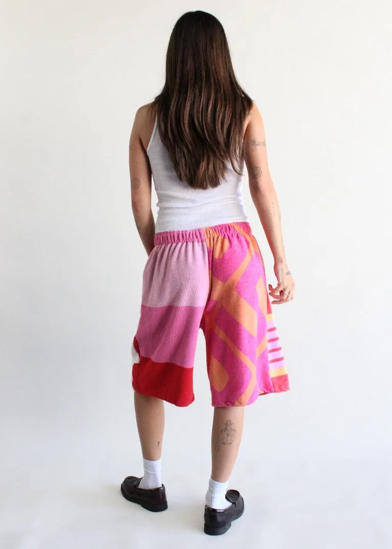 RCYCLD Terry Wide Leg Jort