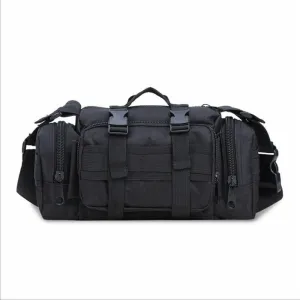 Realaiot 3P Tactical Belt Waist Packs Military Army Utility Messenger Shoulder Bag 10L
