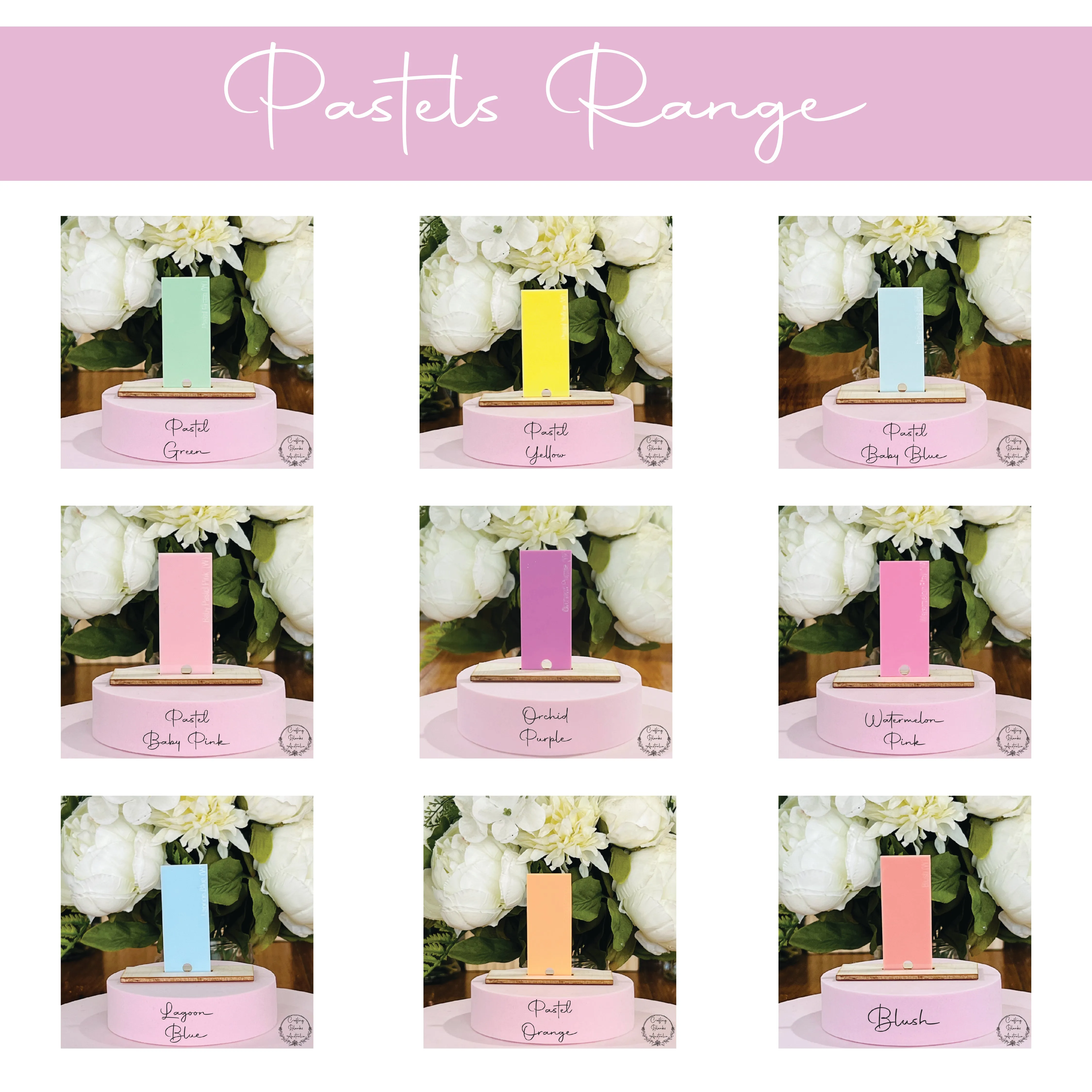 Rectangle • Blank Tag • Placecard • 50mm x 90mm
