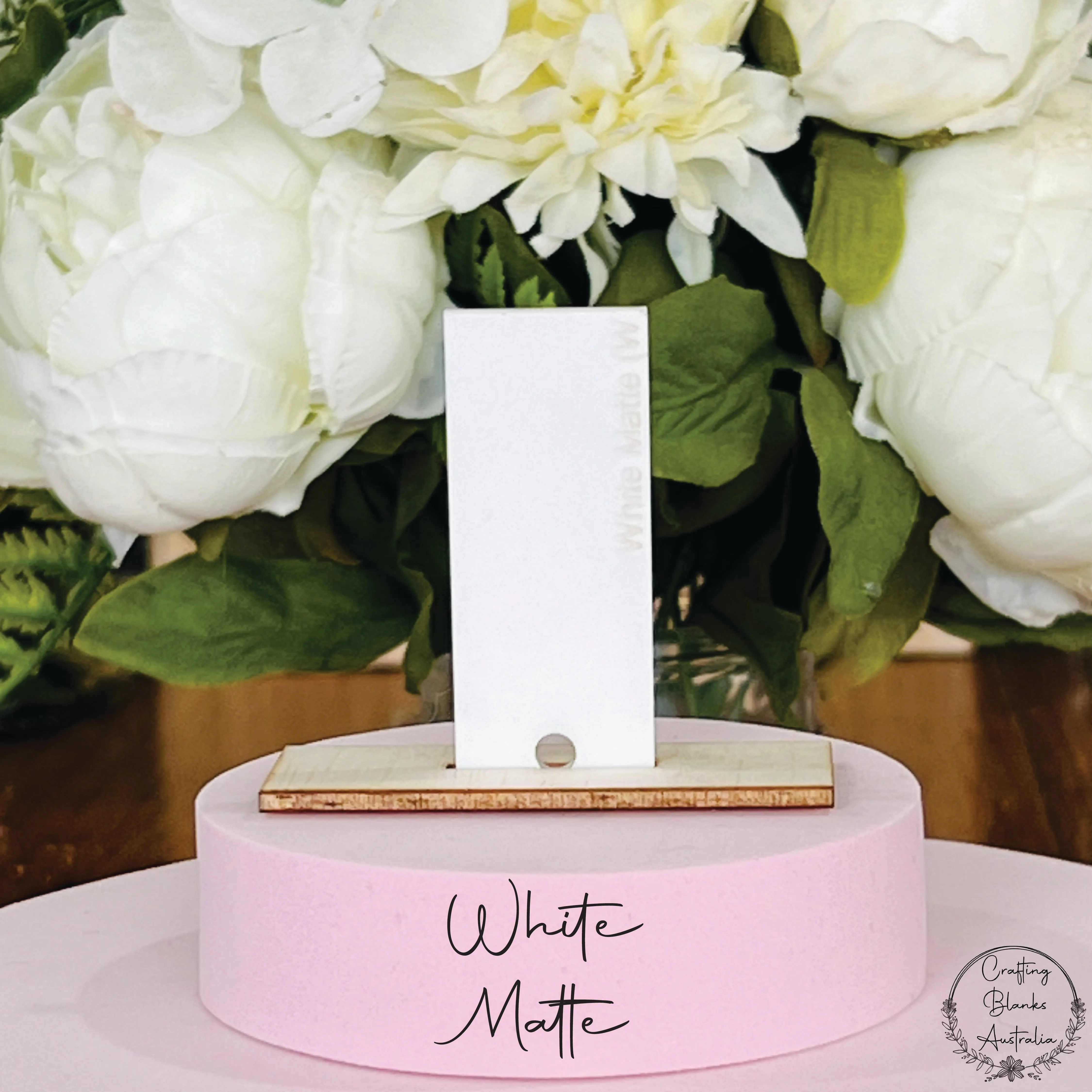 Rectangle • Blank Tag • Placecard • 50mm x 90mm