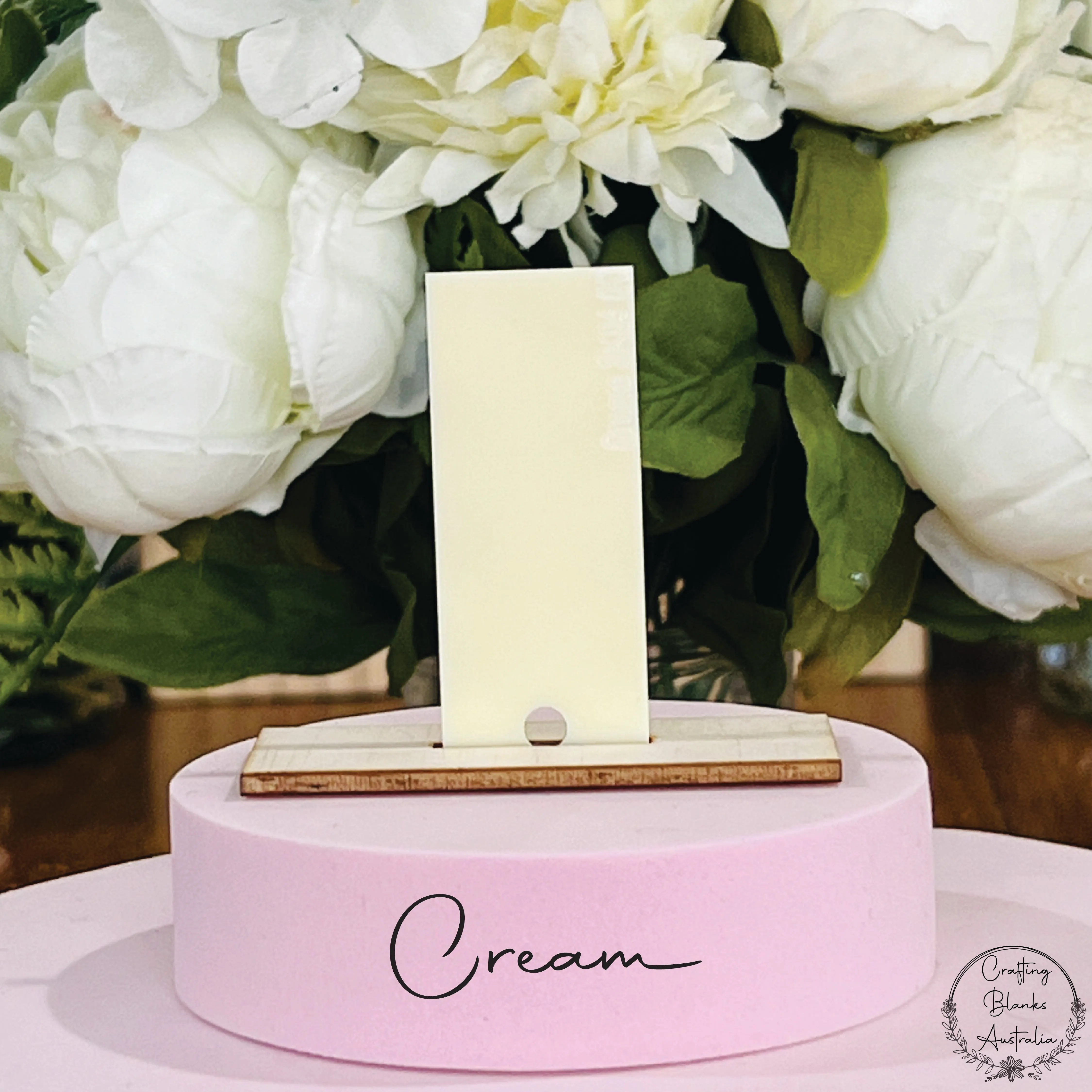 Rectangle • Blank Tag • Placecard • 50mm x 90mm