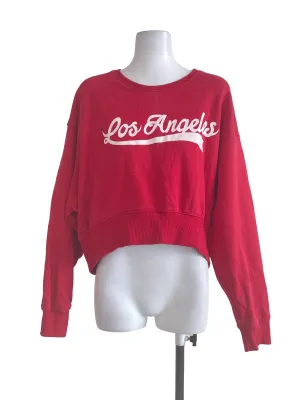 Red Text Sweater