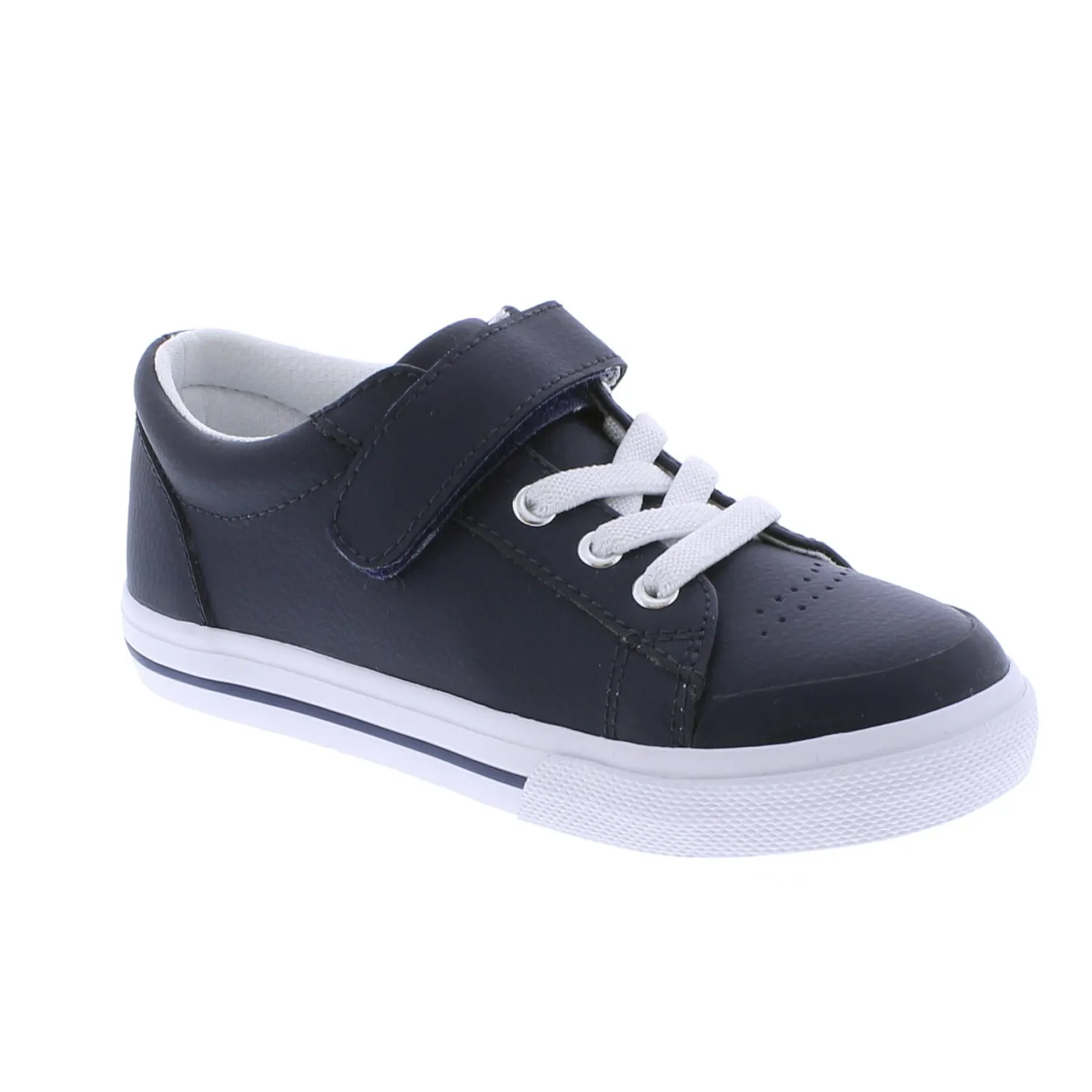 Reese - Navy Leather