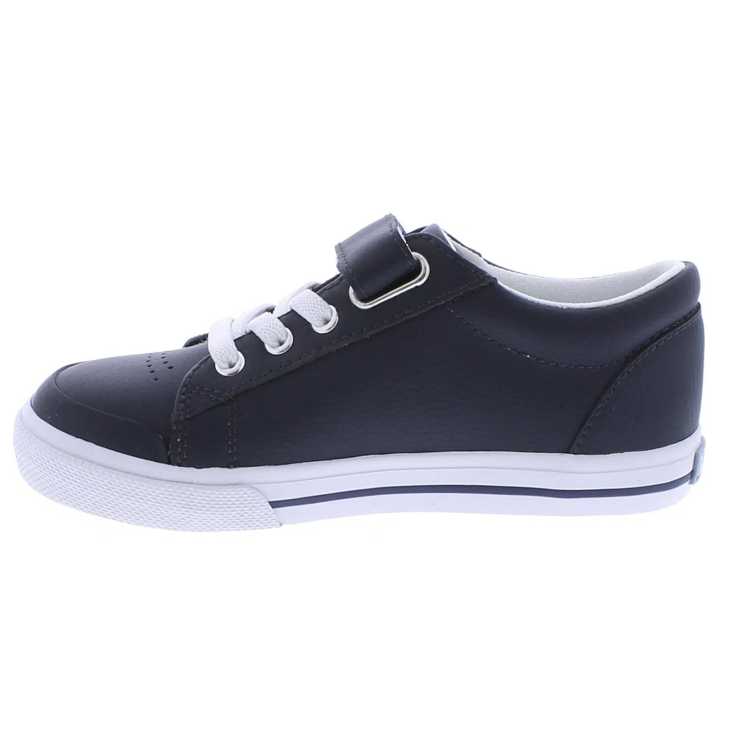 Reese - Navy Leather