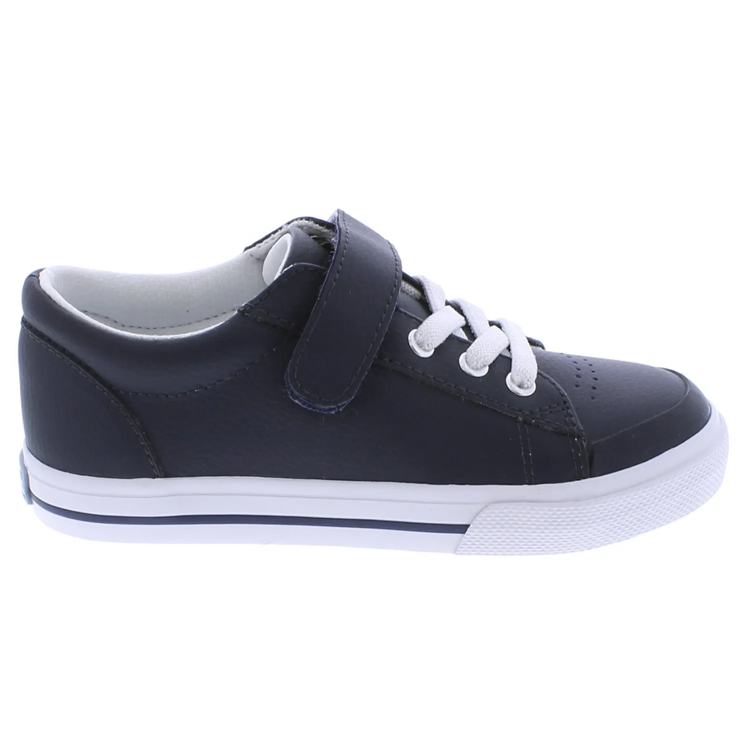 Reese - Navy Leather
