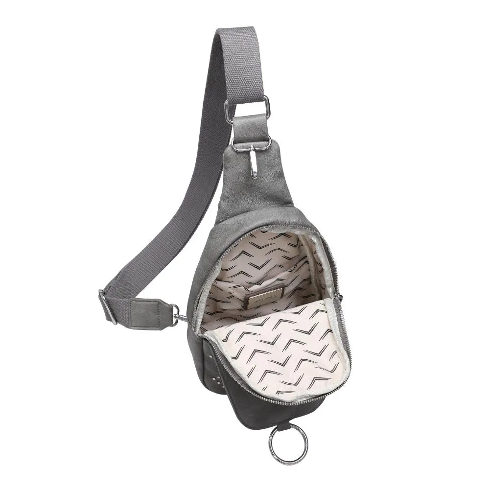 Regina Studded Sling Backpack