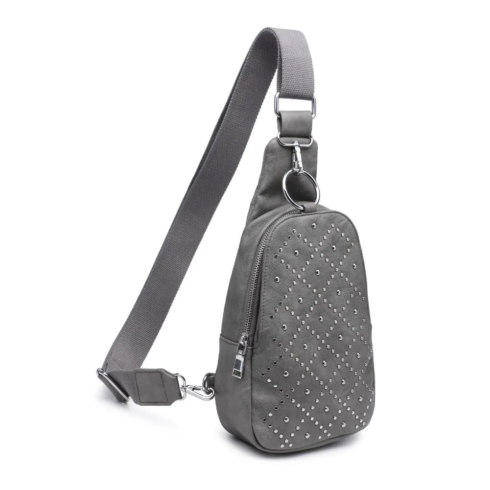 Regina Studded Sling Backpack