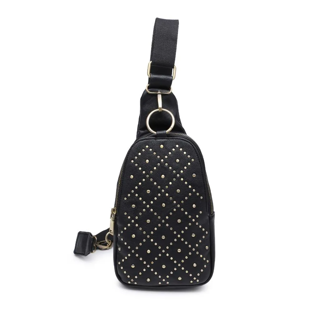 Regina Studded Sling Backpack