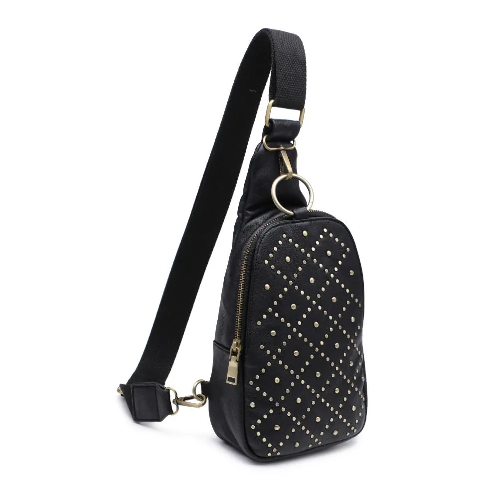 Regina Studded Sling Backpack