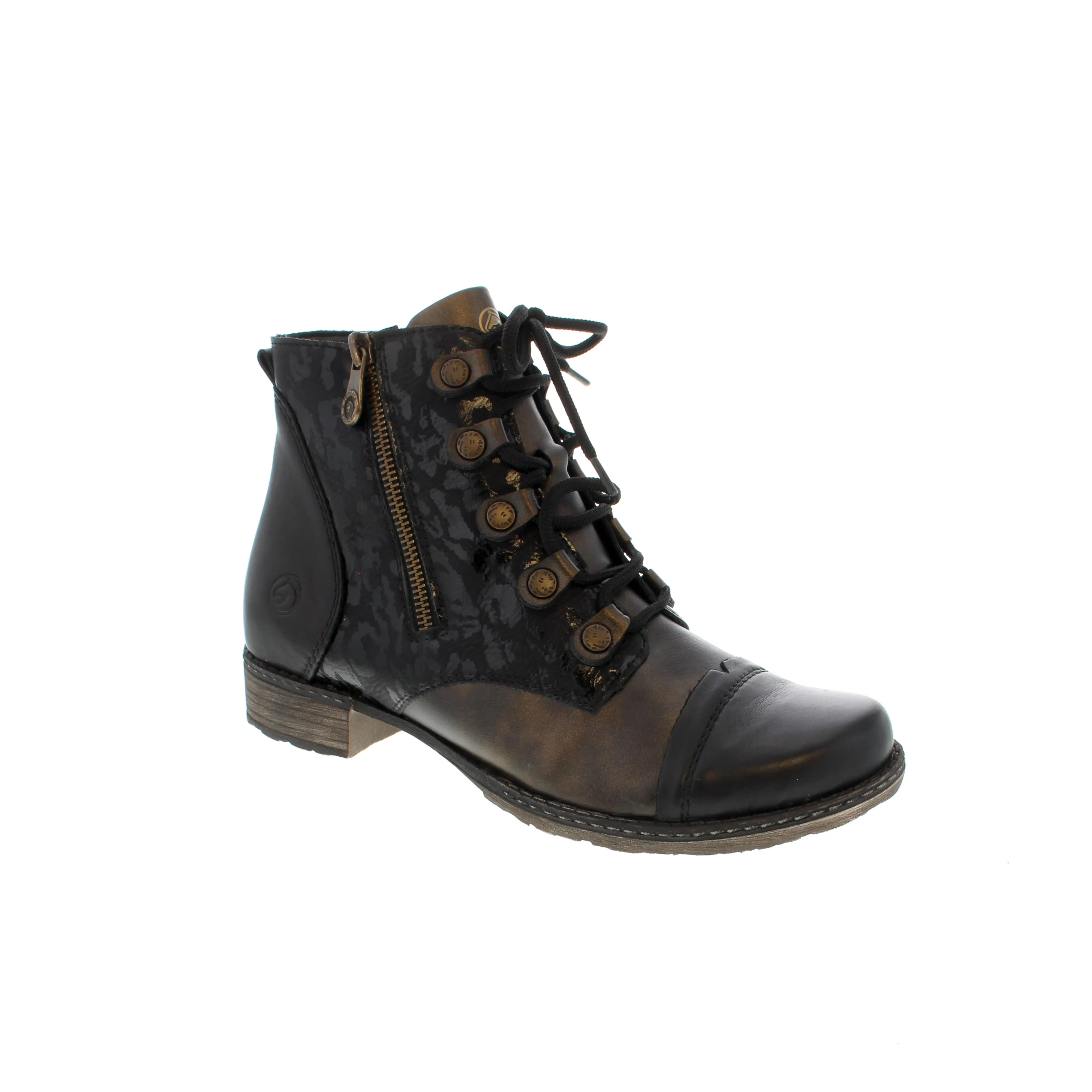 Remonte D4391-02 - Black/Bronze