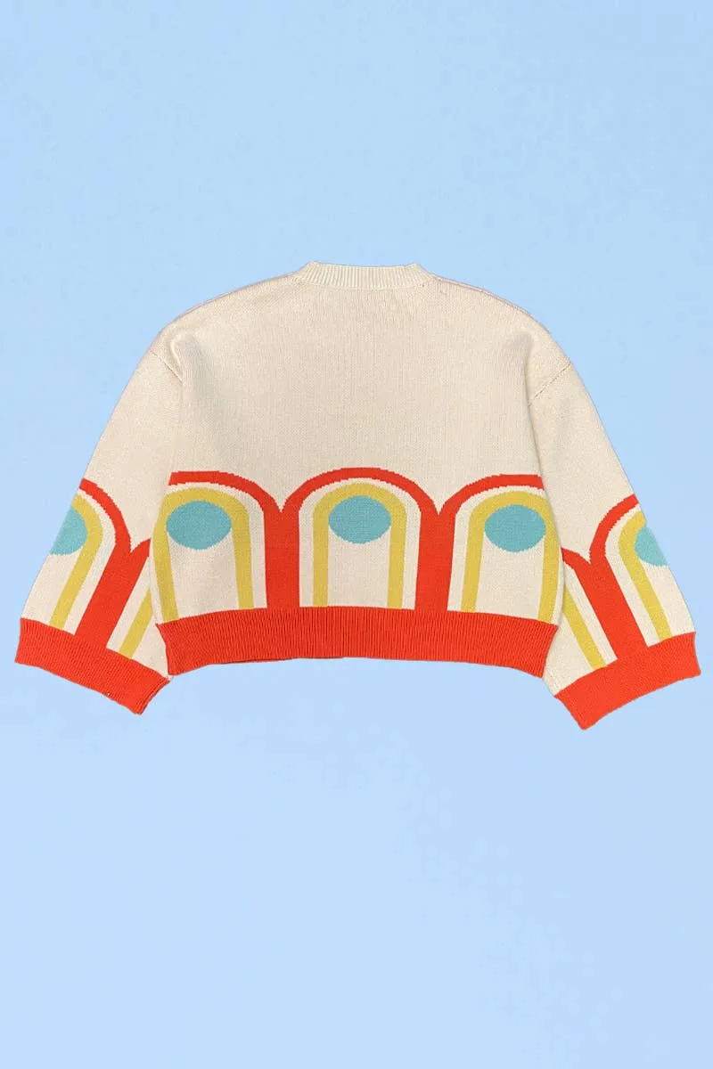 Retro Arch Sweater