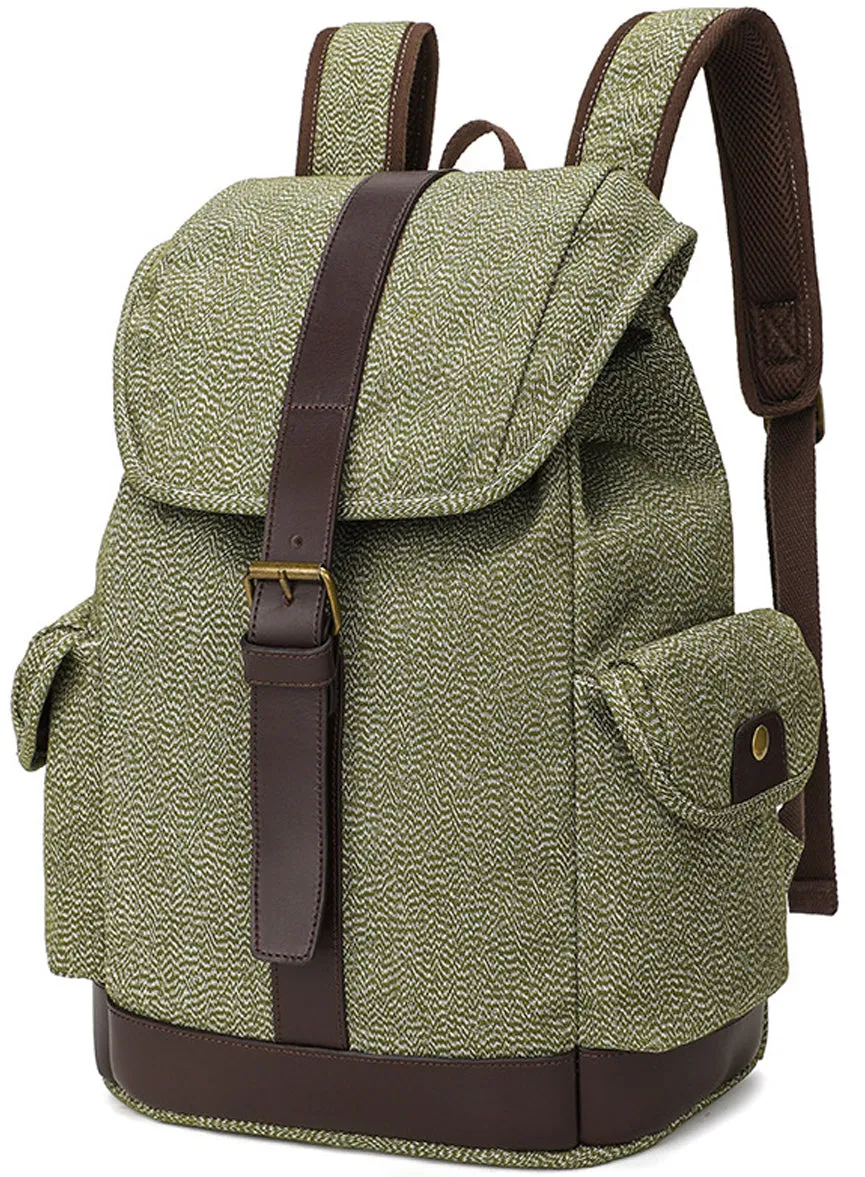 Retro Versatile Canvas Back Pack Bag