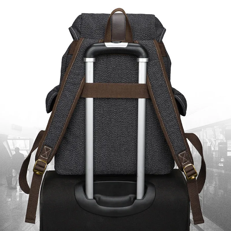 Retro Versatile Canvas Back Pack Bag