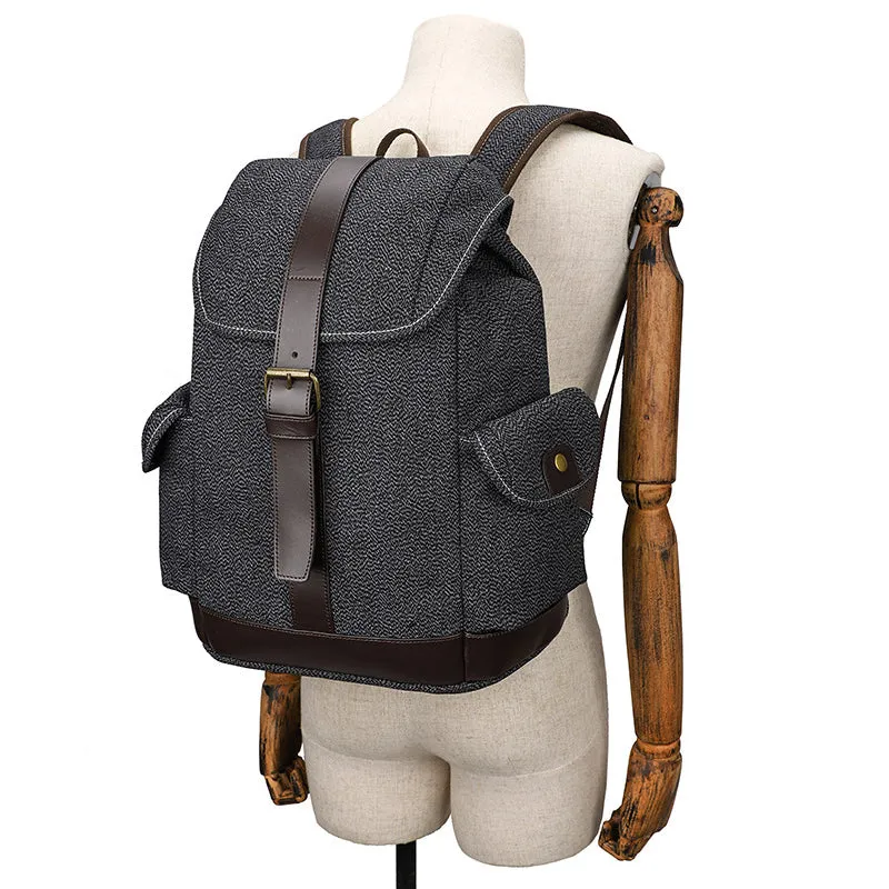 Retro Versatile Canvas Back Pack Bag