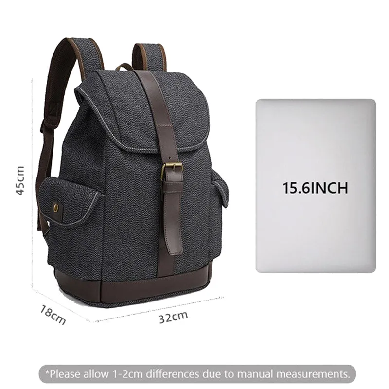 Retro Versatile Canvas Back Pack Bag