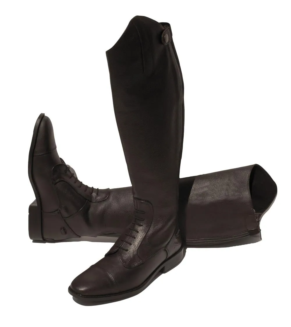 Rhinegold Elite Luxus Brown Laced Riding Boot