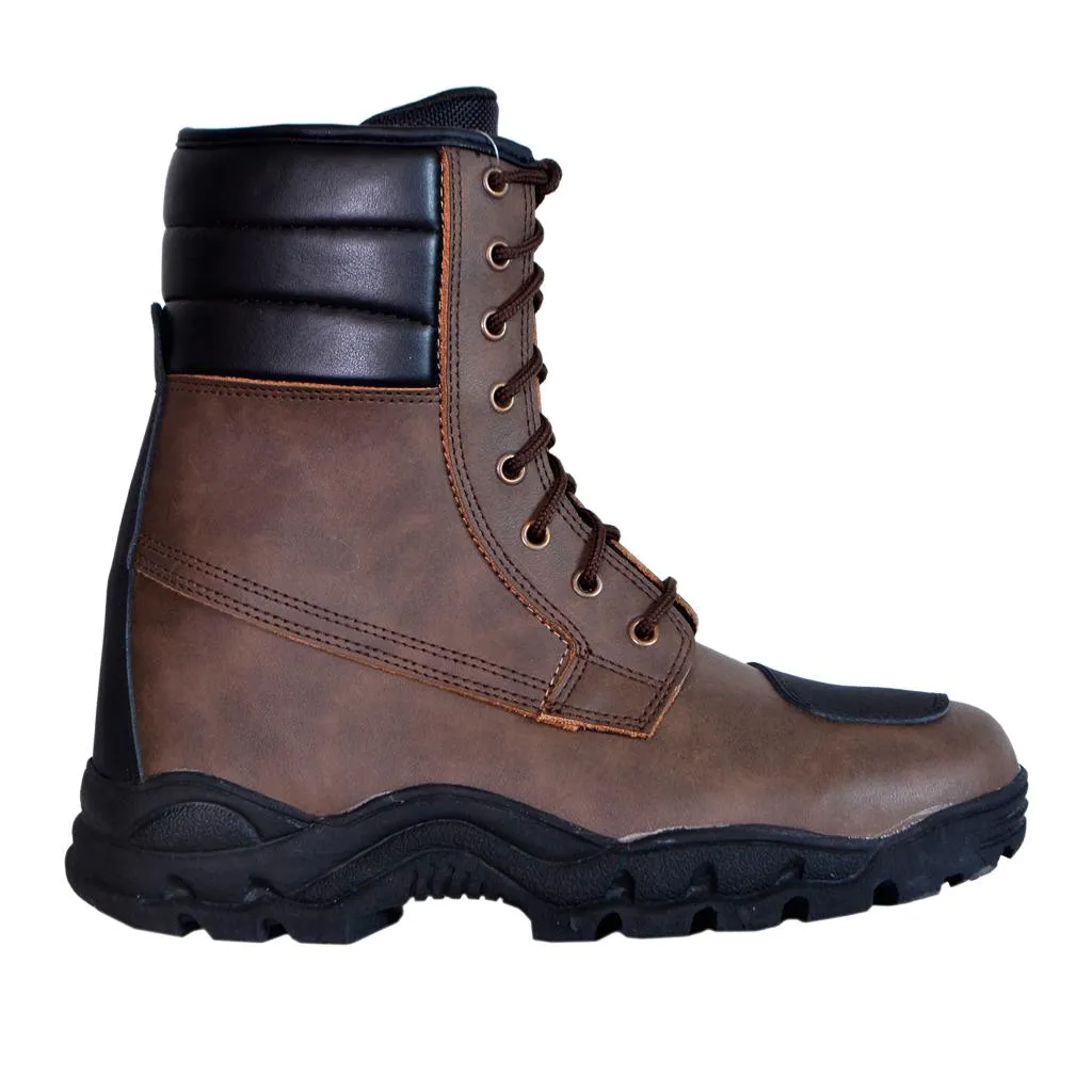 RIDERACT® Men’s Motorcycle Riding Boots xTrail Brown