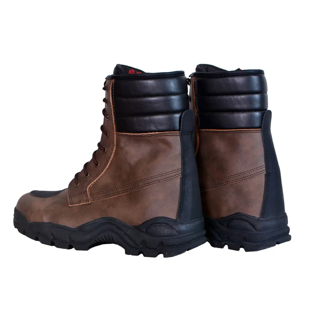 RIDERACT® Men’s Motorcycle Riding Boots xTrail Brown