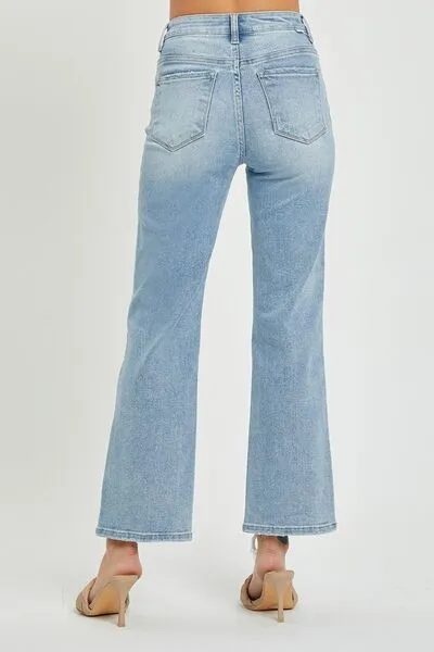 RISEN Full Size High Rise Straight Jeans ONLINE EXCLUSIVE