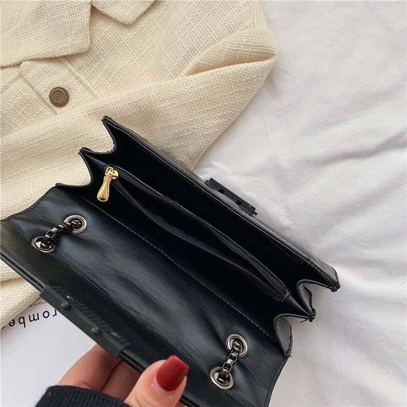 Rivet Chain Small Crossbody Bag